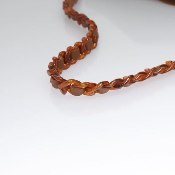 PRADA Shoulder Bag Leather Brown - Picture 7 of 9